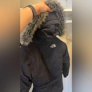 North face winter coat - barely worn